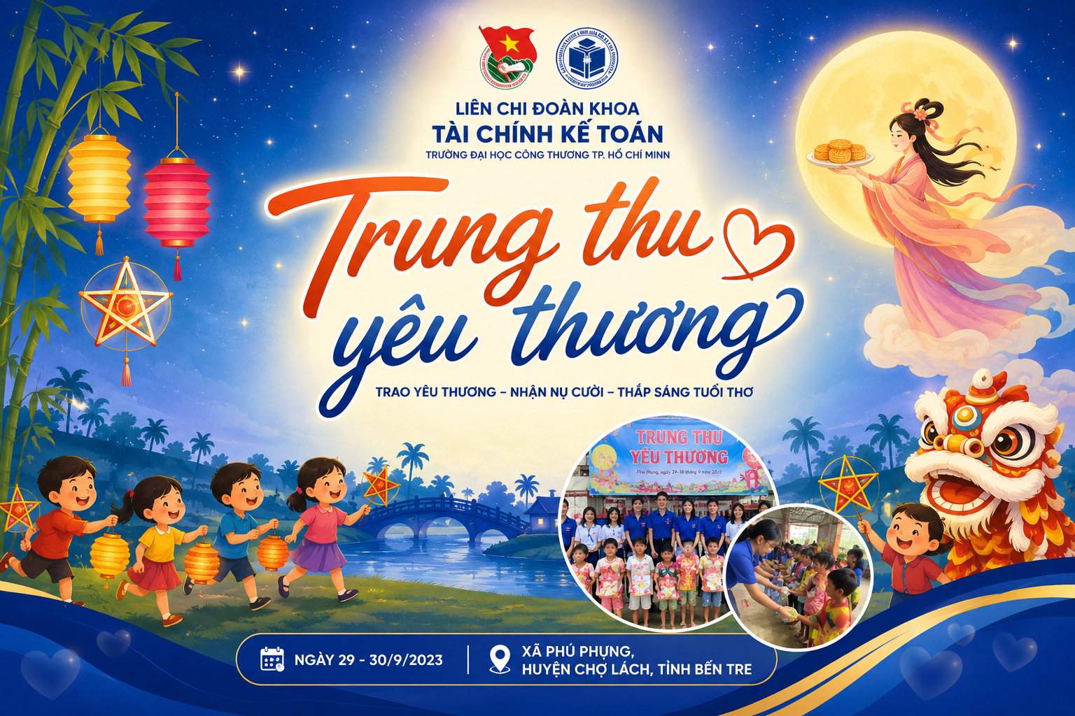 Trung Thu  Yêu Thương năm 2023 - Bến Tre