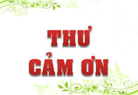 Thư cảm ơn Quý Lớp Học viên Cao học Khoa TCKT